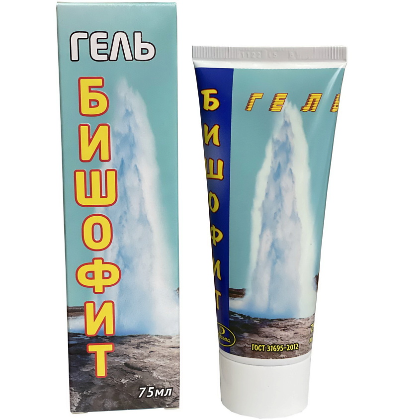 Изображение товара INPHARMA Бишофит-гель 75 мл для массажа суставов мышц и спины