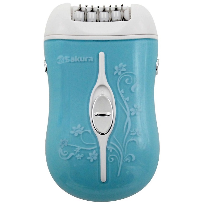 Изображение товара SAKURA Эпилятор SA-5540SBL 2 насадки(+бритва), цвет: Голубой
