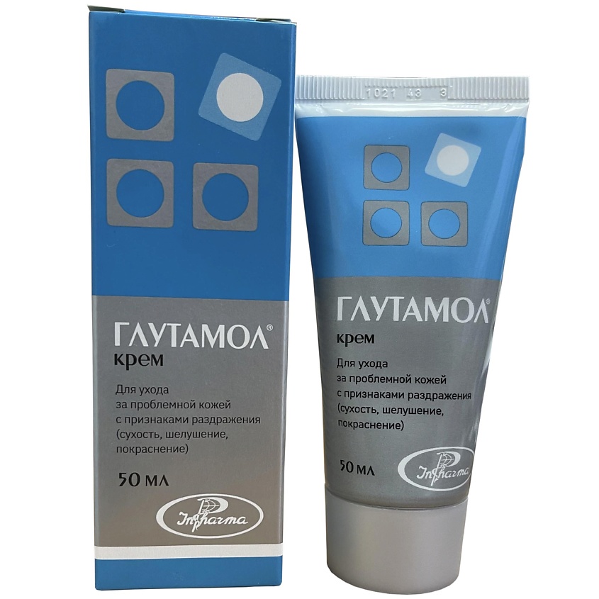Изображение товара INPHARMA Глутамол крем, 50 мл