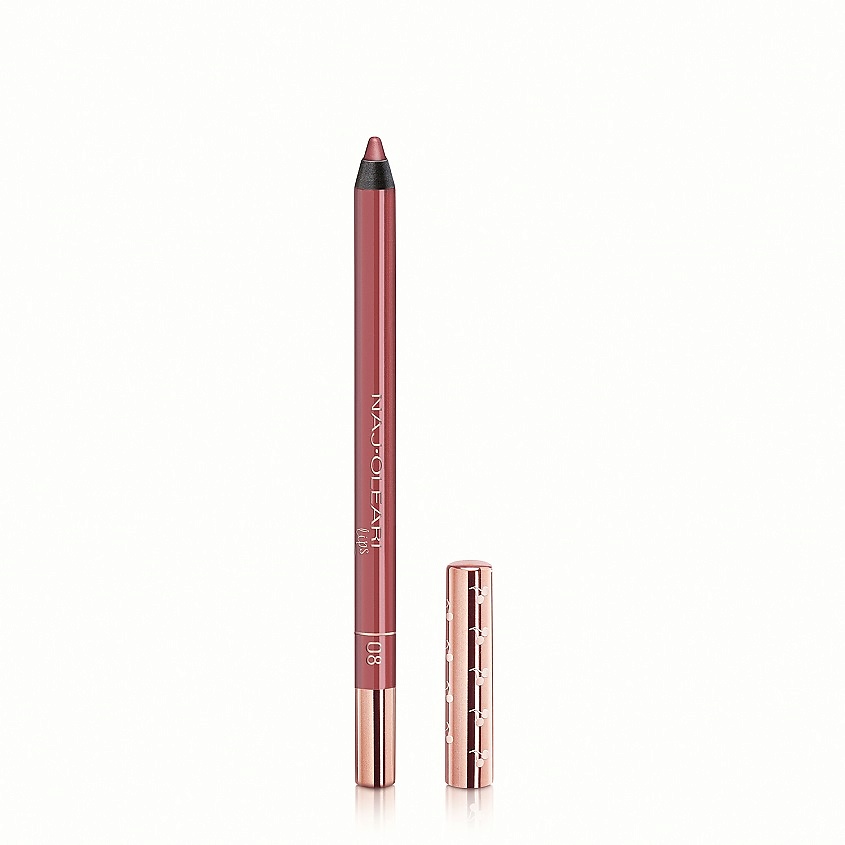 Изображение товара Стойкий водостойкий карандаш для губ NAJ OLEARI PERFECT SHAPE LIP PENCIL PEACH ROSE