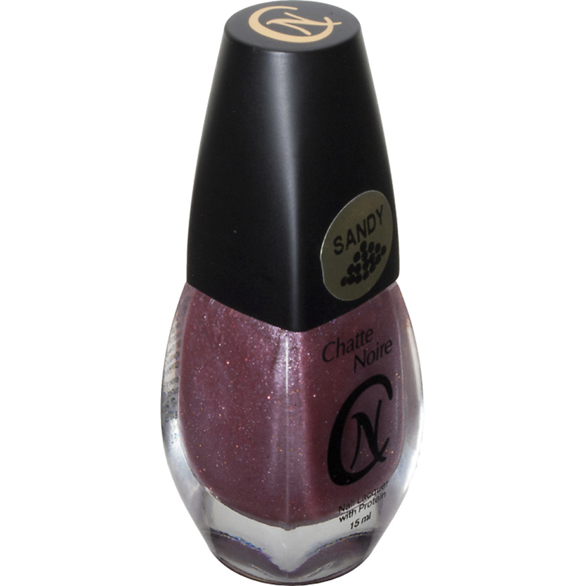 Изображение товара Лак для ногтей CHATTE NOIRE SANDY 764 бордовый песочный с искрами 15 мл