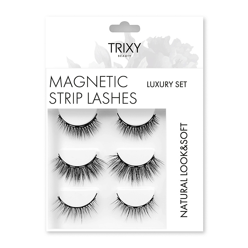 Изображение товара TRIXY BEAUTY Сет магнитных ресниц HARMONY, Набор