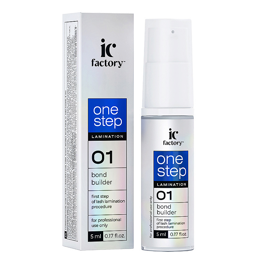Изображение товара IC FACTORY Состав для ламинирования ресниц ONE STEP BOND BUILDER, 5 мл