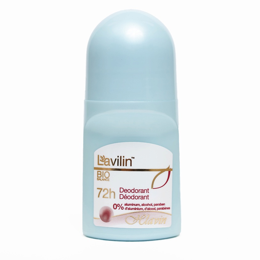 Изображение товара LAVILIN Дезодорант-ролл 72 часа не содержит алюминия гипоаллергенный водостойкий
