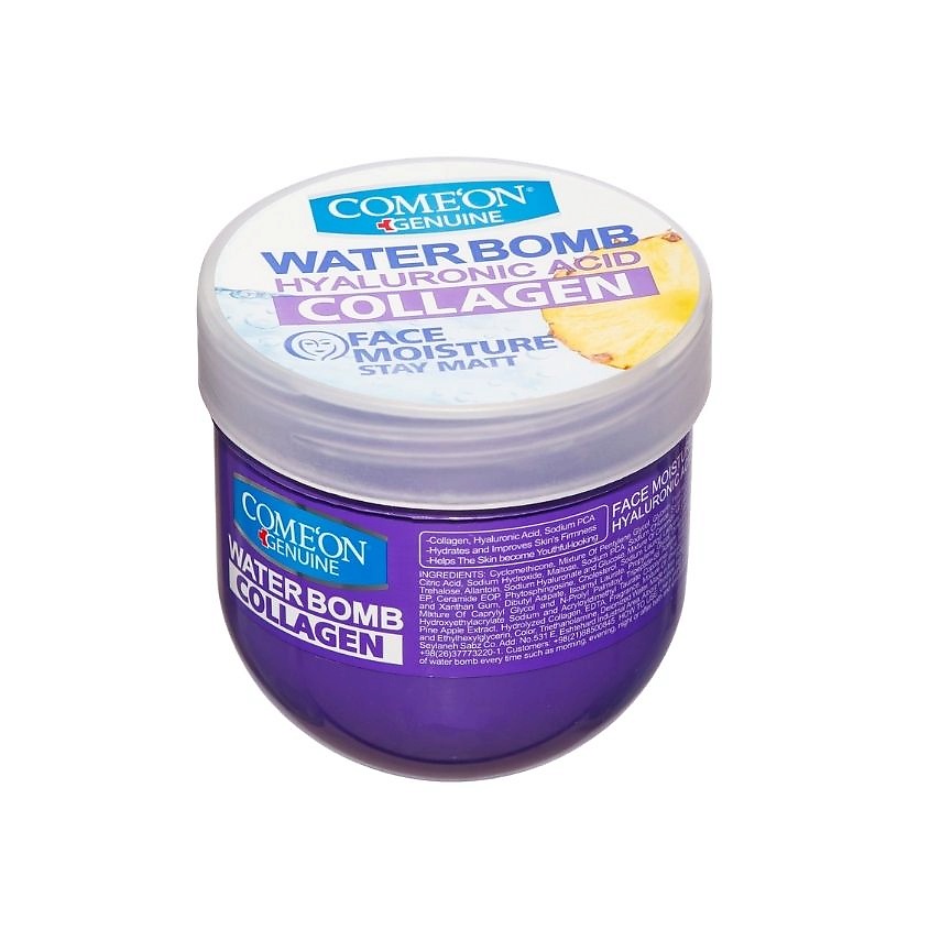 Изображение товара COME'ON Крем для кожи лица с гиалуроном и коллагеном, 200 мл