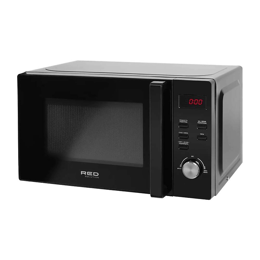 Изображение товара Микроволновая печь RED Solution RM-2001D 1050 Вт 8 автоматов черная