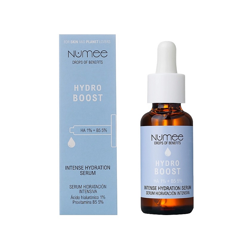 Изображение товара NUMEE Сыворотка для лица интенсивная увлажняющая Hydro Boost Intense Hydration Serum, 30 мл