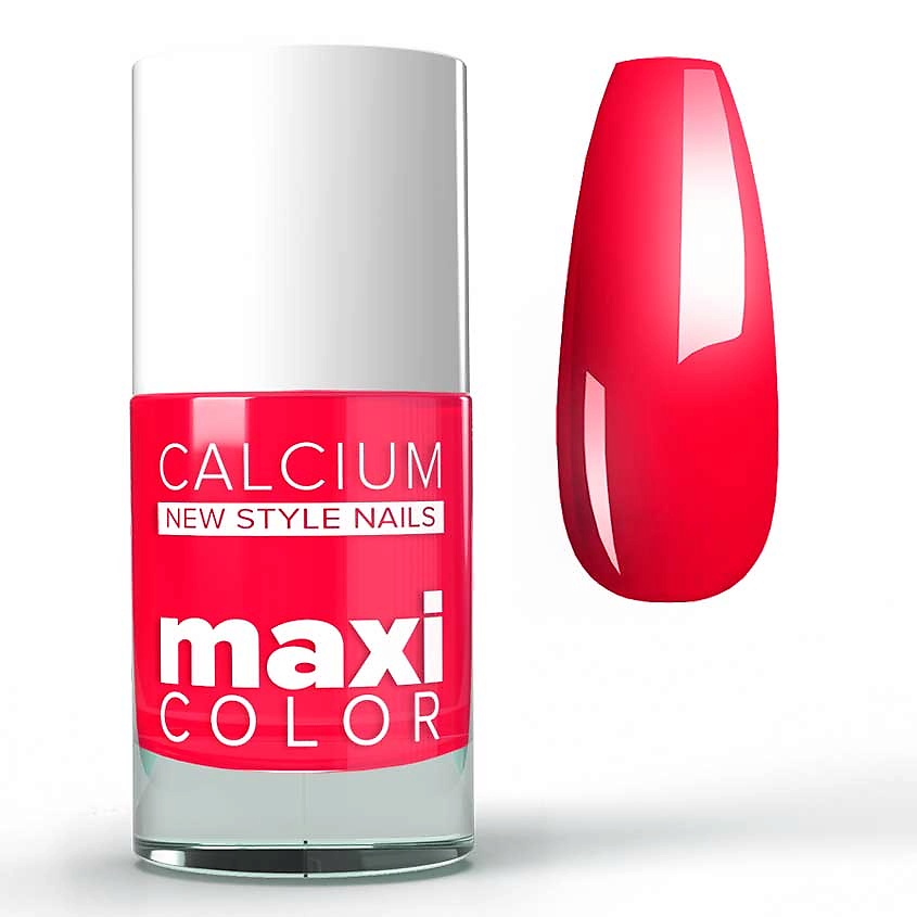 Изображение товара DIA D`ORO №71 Лак для ногтей с кальцием MAXI COLOR, Ягодный