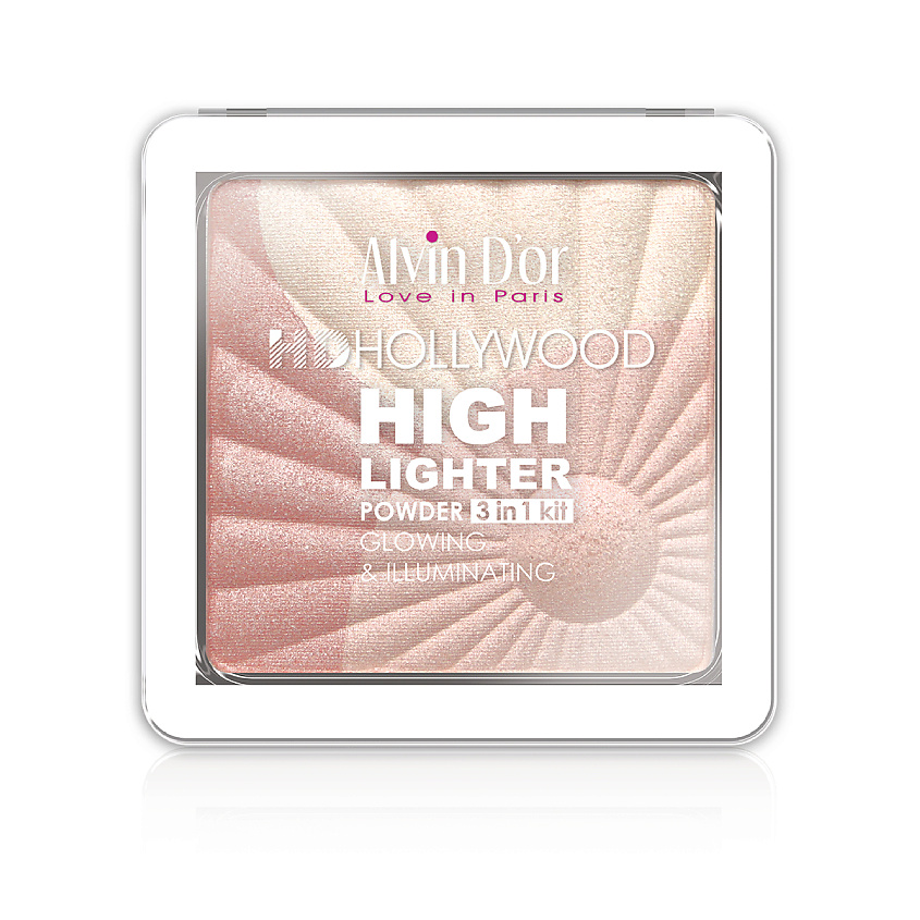 Изображение товара ALVIN D’OR Пудровый хайлайтер HD HOLLYWOOD, 02