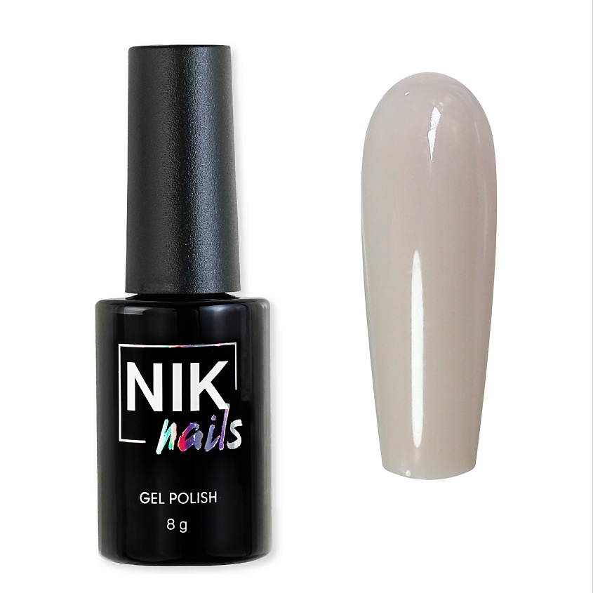 Изображение товара Гель-лак для ногтей нюдовый Farfor 8 г NIK NAILS для стойкого профессионального маникюра
