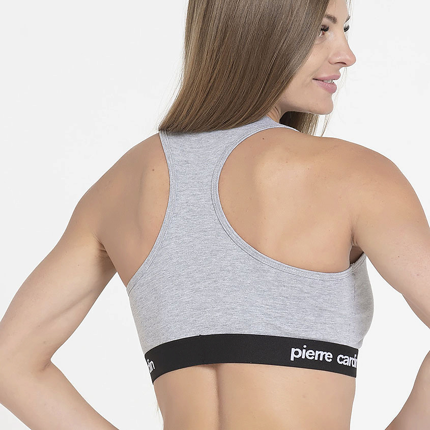 Изображение товара PIERRE CARDIN Топ женский sport top серый меланж, 4/L (46-48)