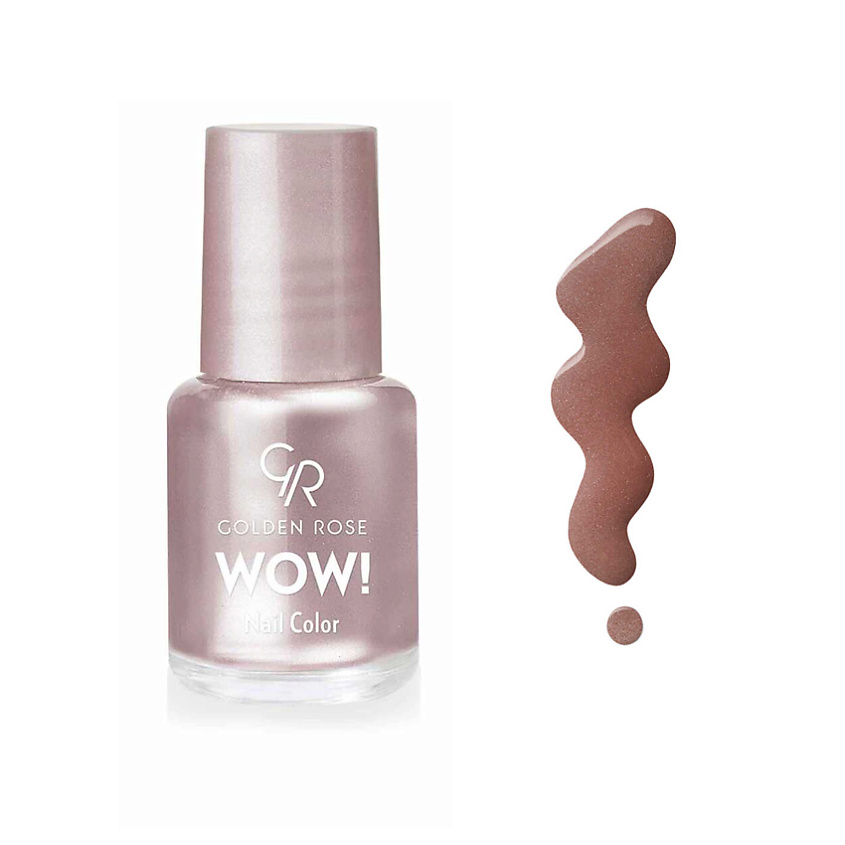 Изображение товара GOLDEN ROSE Лак для ногтей WOW! Nail Color Clear, №91