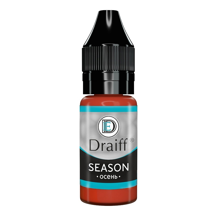 Изображение товара Пигмент для губ DRAIFF Season Зима коричнево-рыжий 6 мл профессиональный