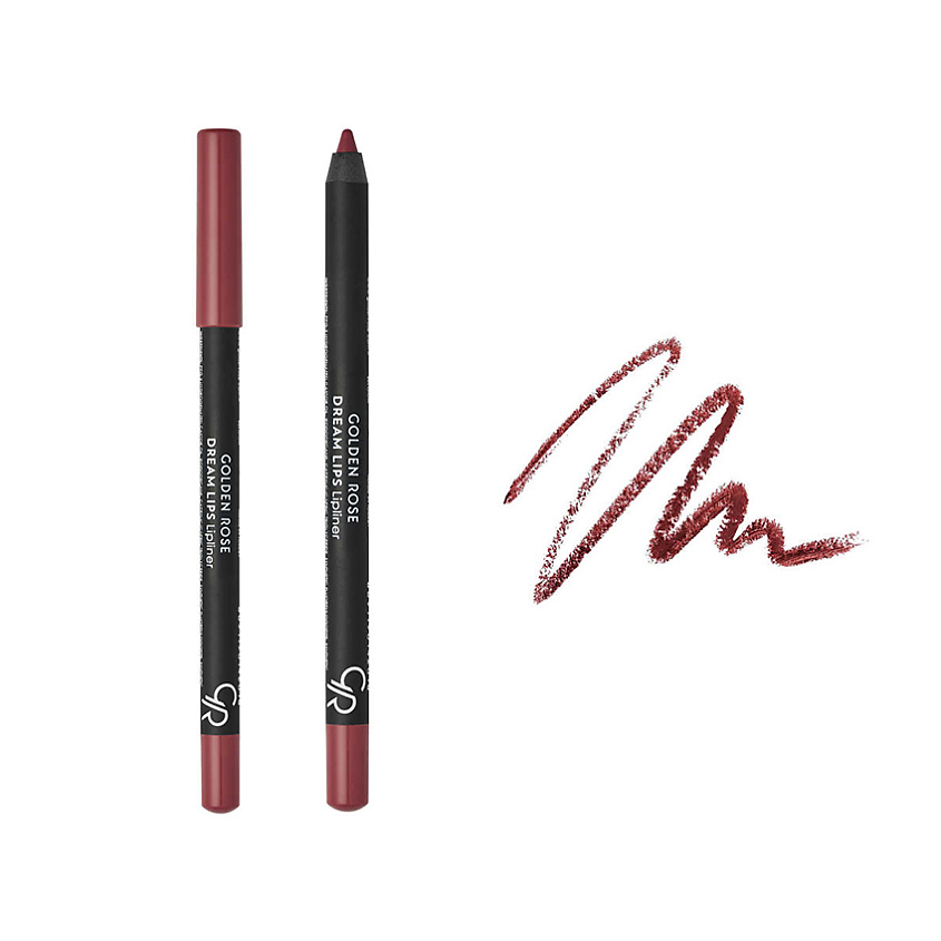 Изображение товара GOLDEN ROSE Карандаш DREAM LIPS №534 для губ насыщенный цвет стойкий кремовый