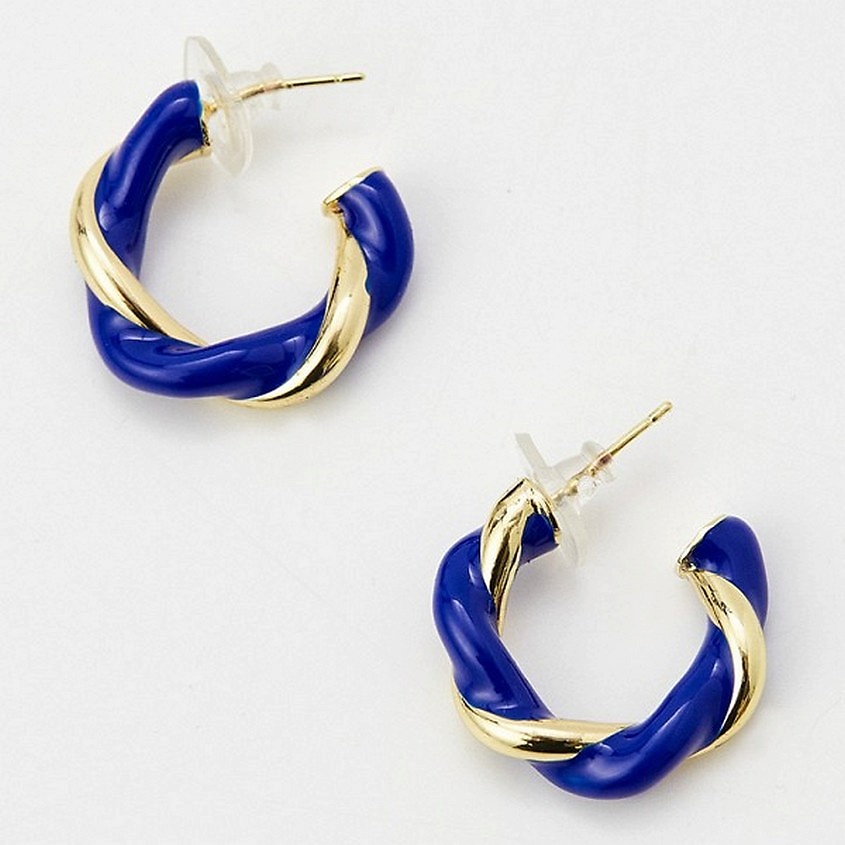 Изображение товара PABUR Серьги MACARONI (BL), 1 шт