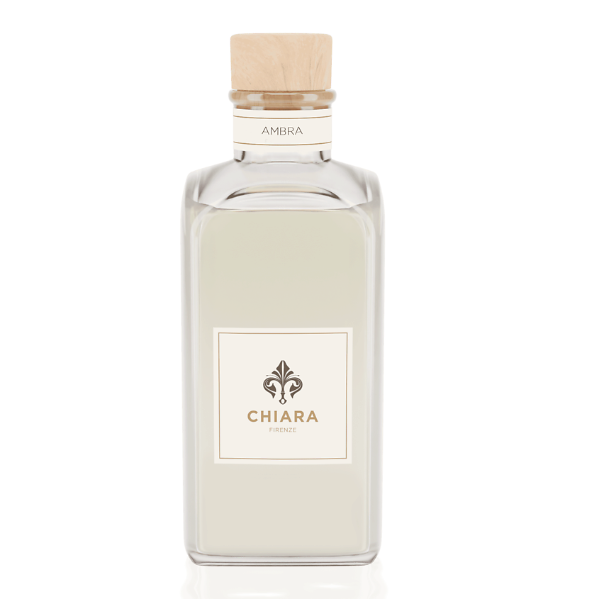 Изображение товара CHIARA FIRENZE Диффузор с палочками Драгоценная Амбра AMBRA, 200 мл