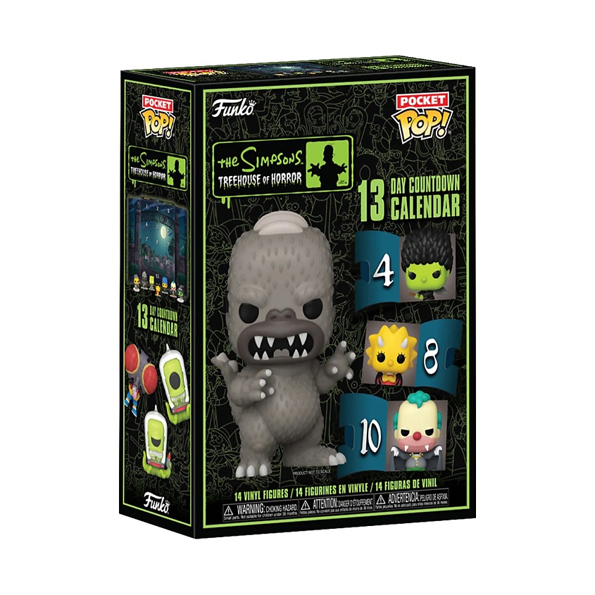 Изображение товара FUNKO Адвент-календарь The Simpsons Treehouse of Horror 13 Day Countdown Calenda, 13 шт.