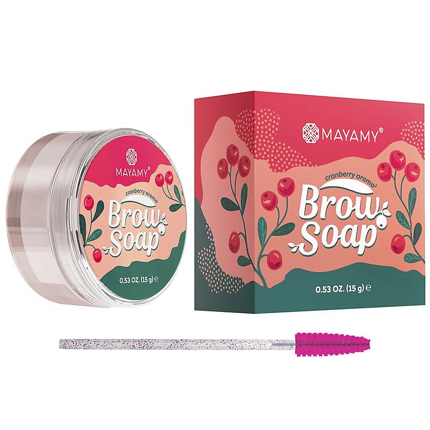 Изображение товара Мыло для бровей MAYAMY 15 г создание эффектов ухоженных натуральных бровей