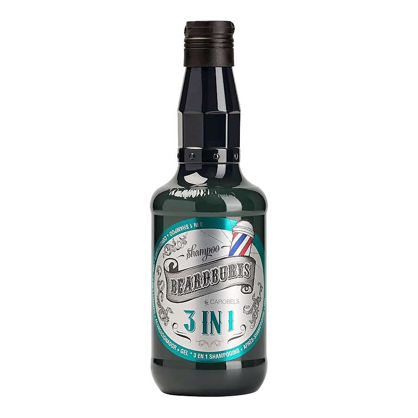 Изображение товара BEARDBURYS Шампунь для волос 3 в 1, 330 мл