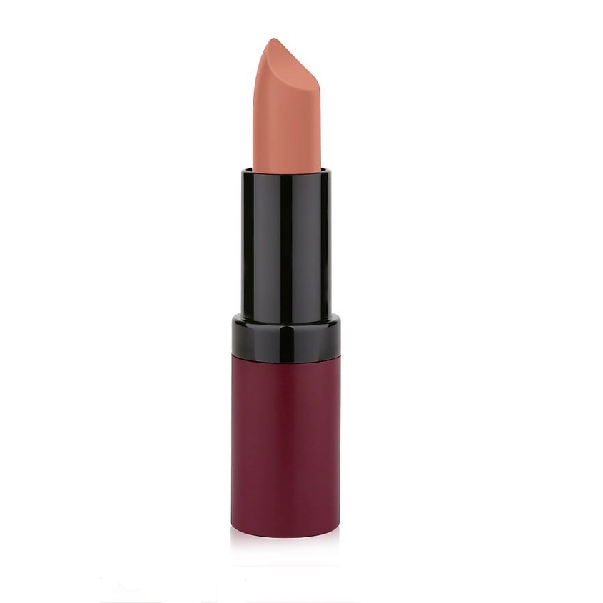 Изображение товара GOLDEN ROSE Помада для губ VELVET MATTE №38 бледный серо-коричневый стойкая