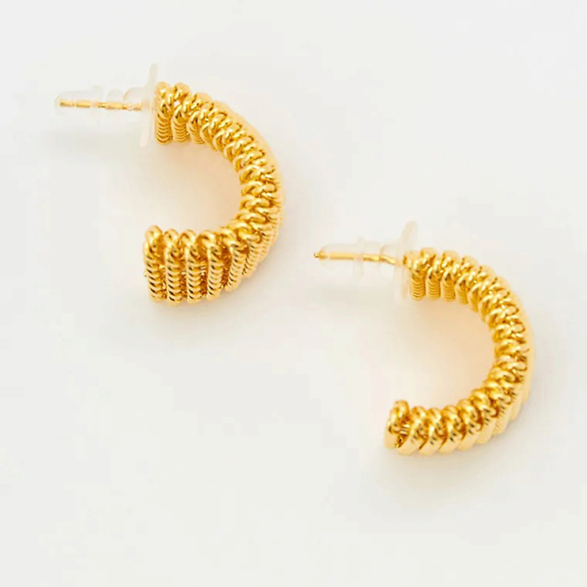 Изображение товара RUXARA Серьги гвоздики 221, цвет: золотой