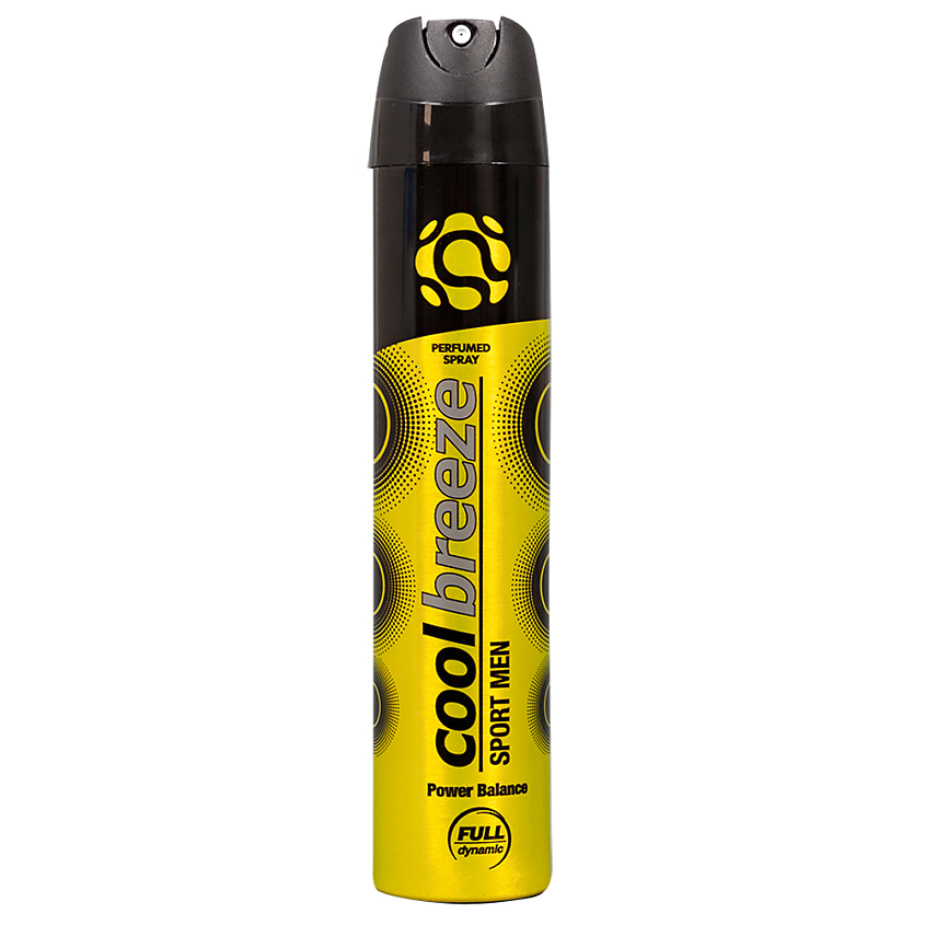 Изображение товара Мужской дезодорант-спрей Power Balance COOL BREEZE 200 мл аква-аромат