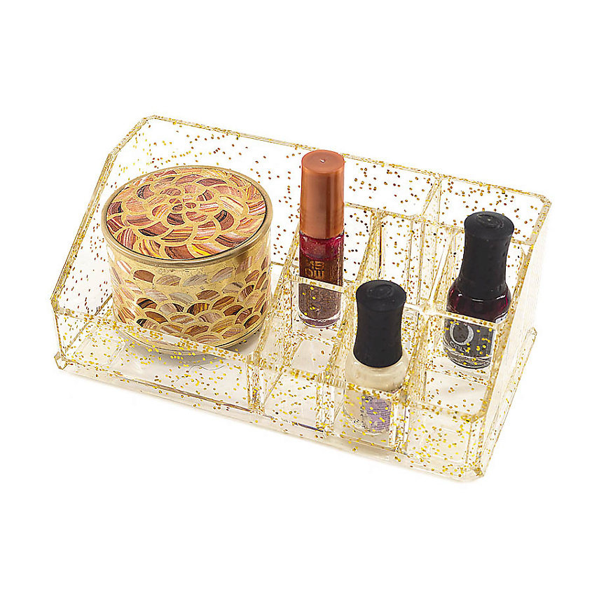 Изображение товара JOLI ANGEL Органайзер для косметики Мишель золотой
