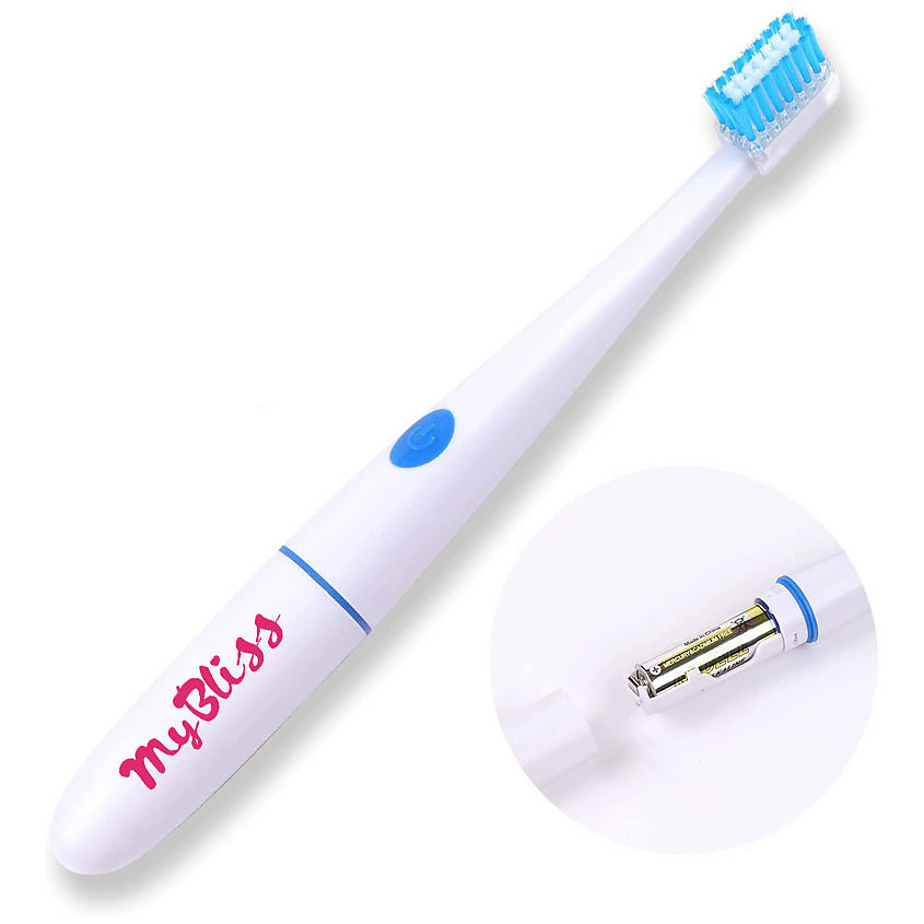 Изображение товара MYBLISS Силиконовая ультразвуковая зубная щетка, цвет: Белый