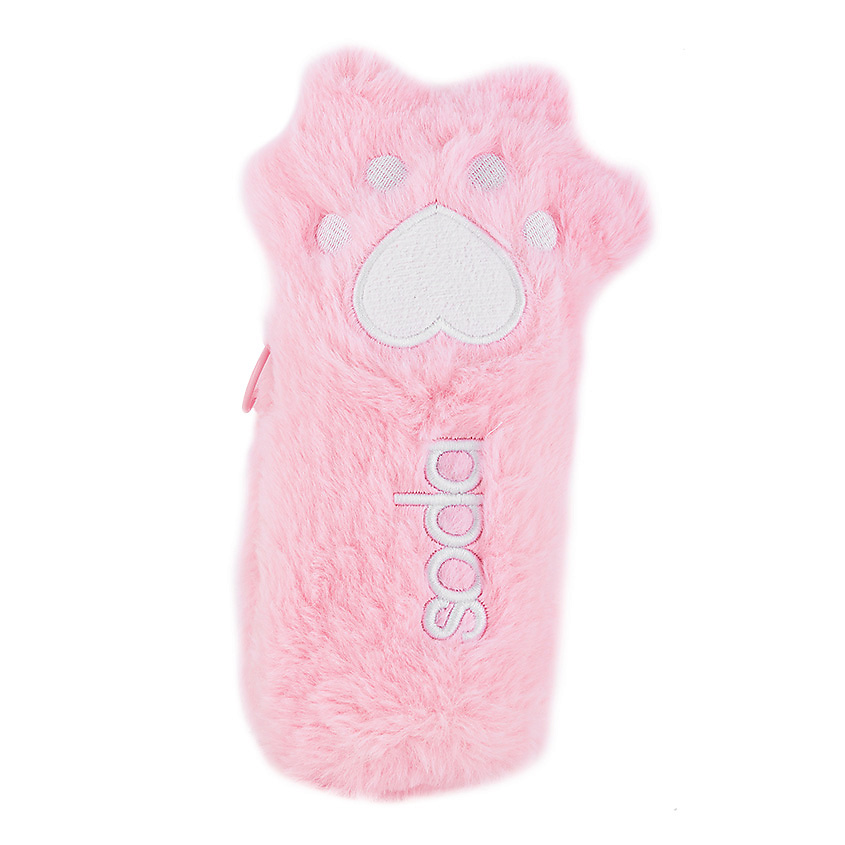 Изображение товара SODA Косметичка пушистая "PAW" #cutesupremacy, 1 шт