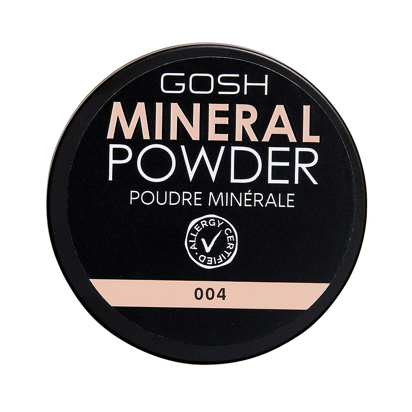 Изображение товара GOSH Пудра для лица минеральная Mineral Powder, 004 Natural, 8 г