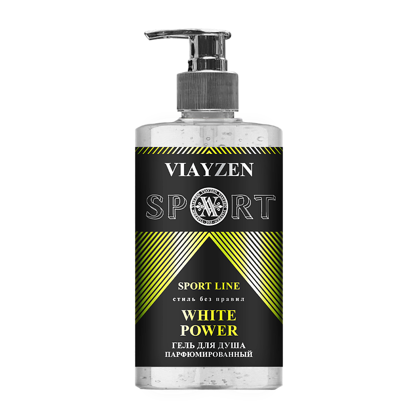 Изображение товара Парфюмированный гель для душа VIAYZEN WHITE POWER 460 мл для мужчин и женщин