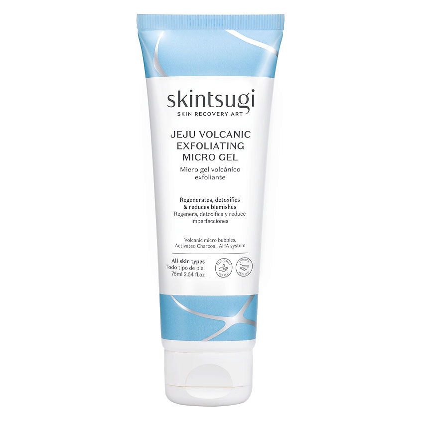 Изображение товара SKINTSUGI Гель для лица отшелушивающий Jeju Volcanic Exfoliating Micro Gel, 75 мл