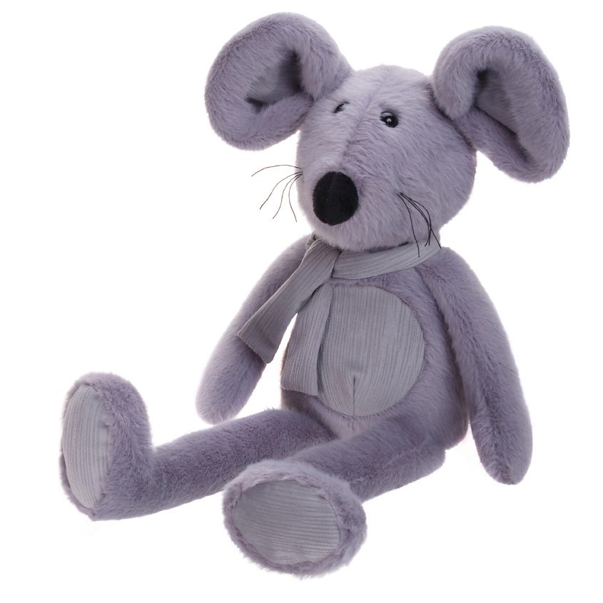 Изображение товара Мягкая игрушка мышка в шарфе Gulliver 24 см для детей и взрослых