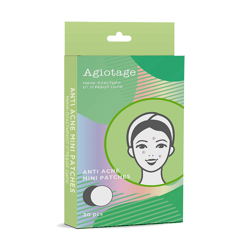 Изображение товара ЛЭТУАЛЬ Мини-пластыри для проблемной кожи AGIOTAGE, 30 шт.