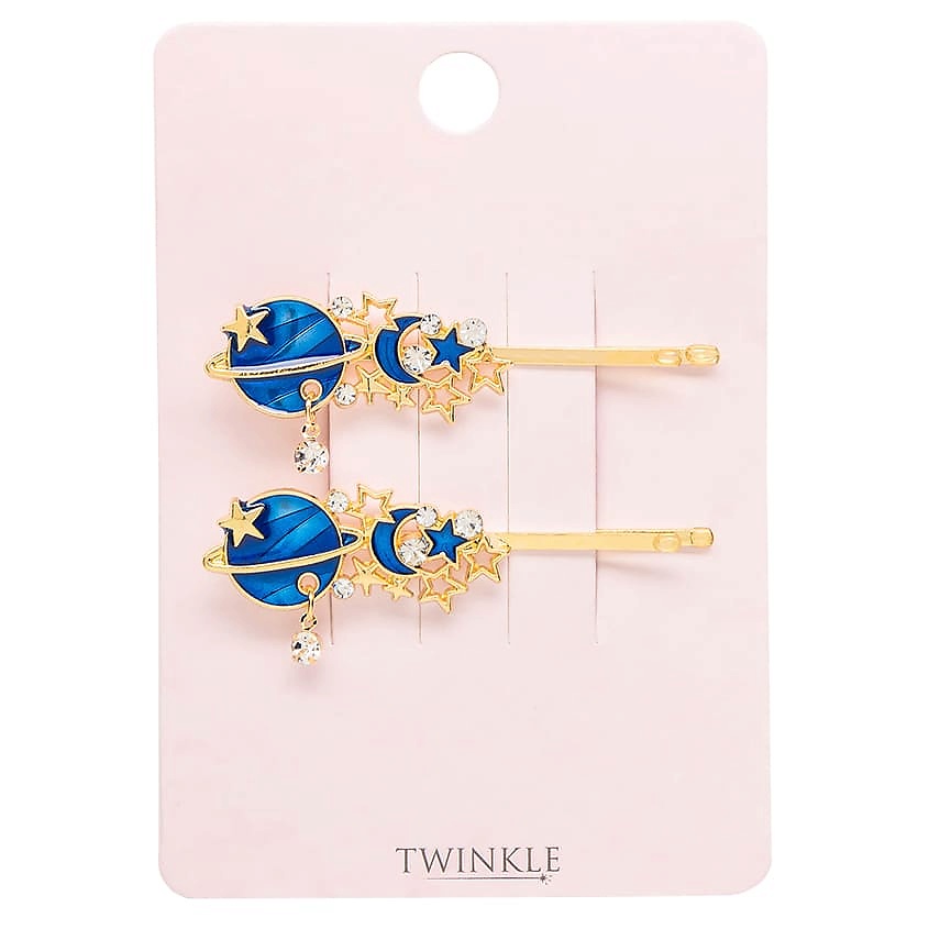 Изображение товара Заколки-невидимки TWINKLE SPACE FANTASY для волос, 2 шт.