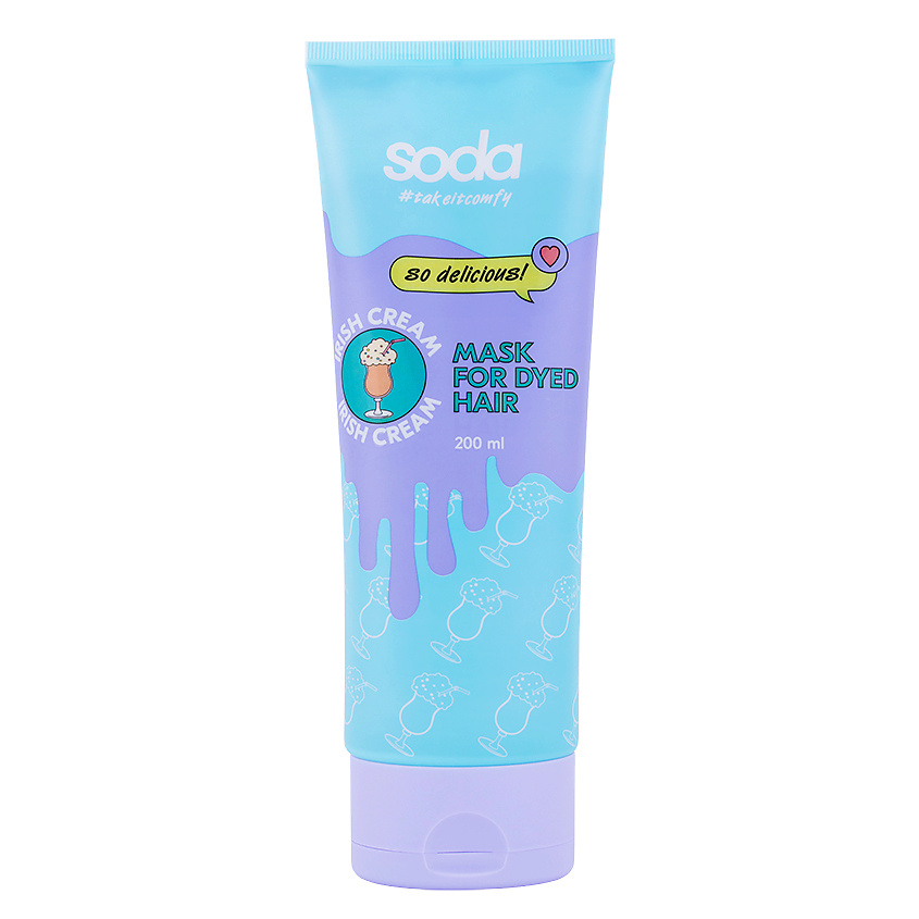 Изображение товара Маска для окрашенных волос IRISH CREAM 200 мл takeitcomfy