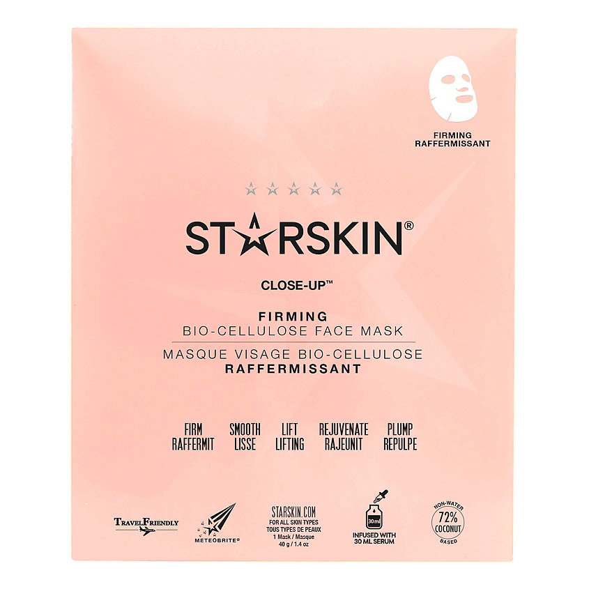 Изображение товара Биоцеллюлозная маска для лица STARSKIN - увлажнение и восстановление