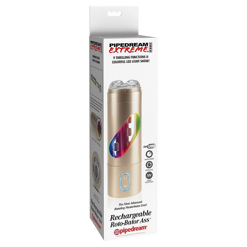 Изображение товара PIPEDREAM Мастурбатор-анус Pipedream Extreme Toyz Rechargeable Roto-Bator Ass, 1 шт