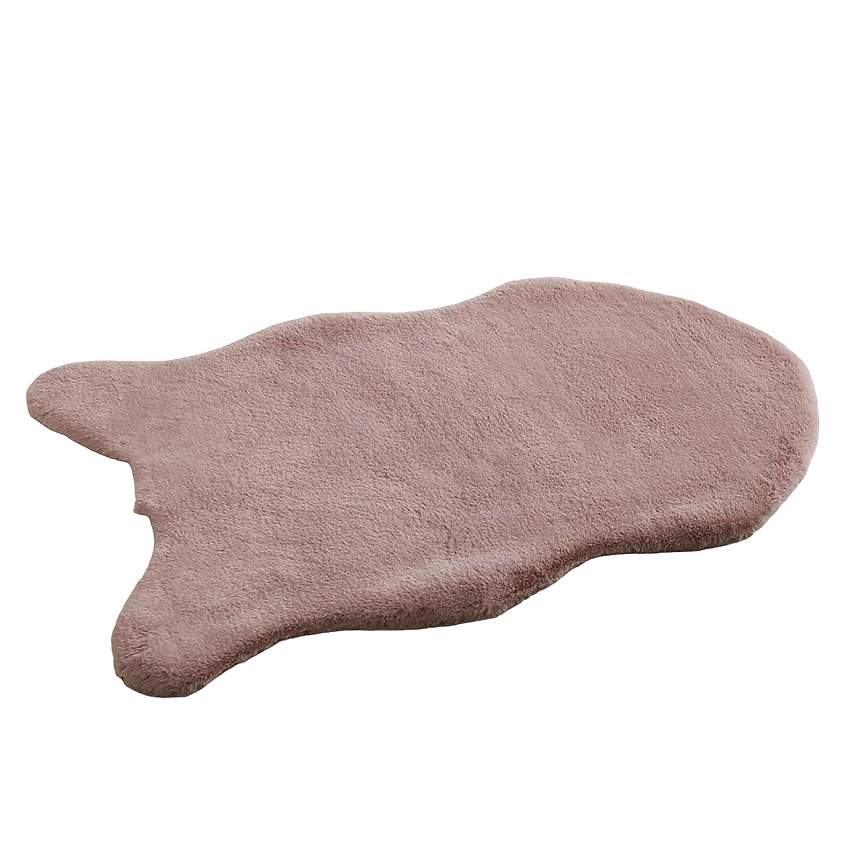 Изображение товара Плюшевый коврик SOFI DE MARKO пепельная роза 80х120 см из искусственного меха