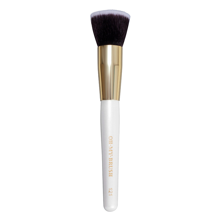 Изображение товара OH MY BRUSH Кисть для тона Deluxe Buffer 121, цвет: Белый