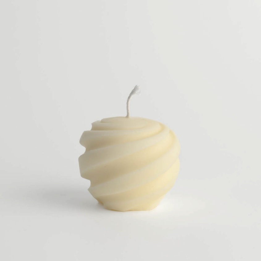 Изображение товара SOAPBERRYSHOP Свеча декоративная "Сфера", Бежевый