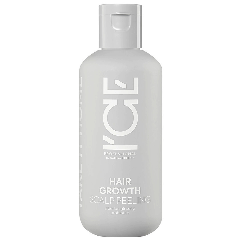 Изображение товара ICE BY NATURA SIBERICA Маска-пилинг для кожи головы Hair Growth Scalp Peeling, 200 мл