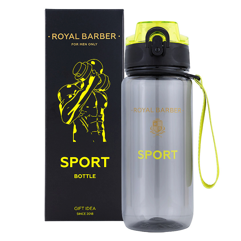 Изображение товара ROYAL BARBER Бутылка для воды Sport Bottle 680 мл стильный и практичный аксессуар