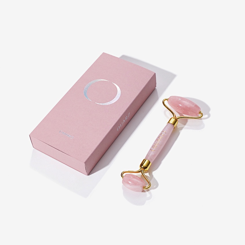 Изображение товара QUARZ Роллер из розового кварца для массажа лица