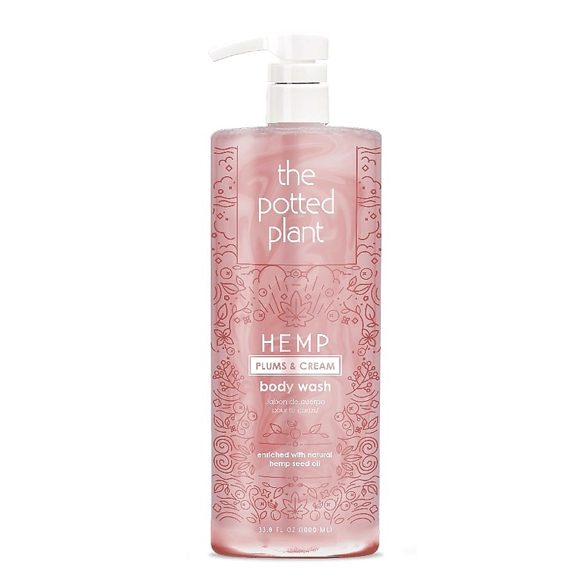 Изображение товара THE POTTED PLANT Гель для душа Plums & Cream Body Wash, 1000 мл