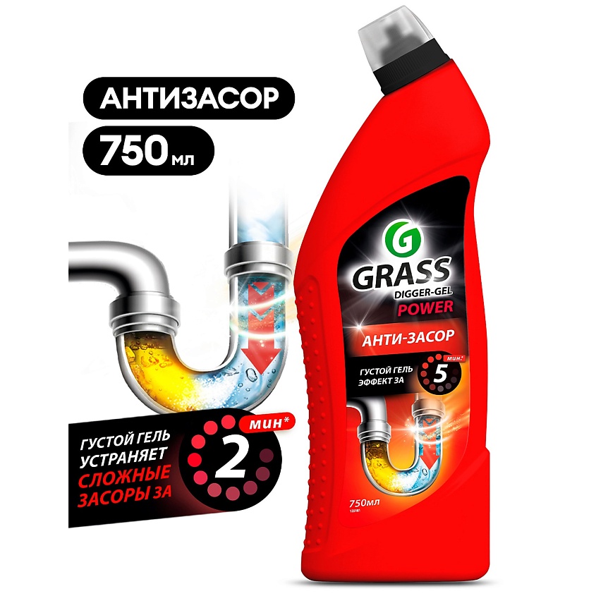 Изображение товара GRASS DIGGER-GEL Анти-засор, 750 мл