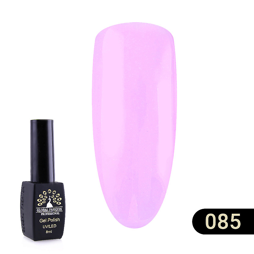 Изображение товара Гель-лак BLACK ELITE 001 GLOBAL FASHION 8 мл розовый