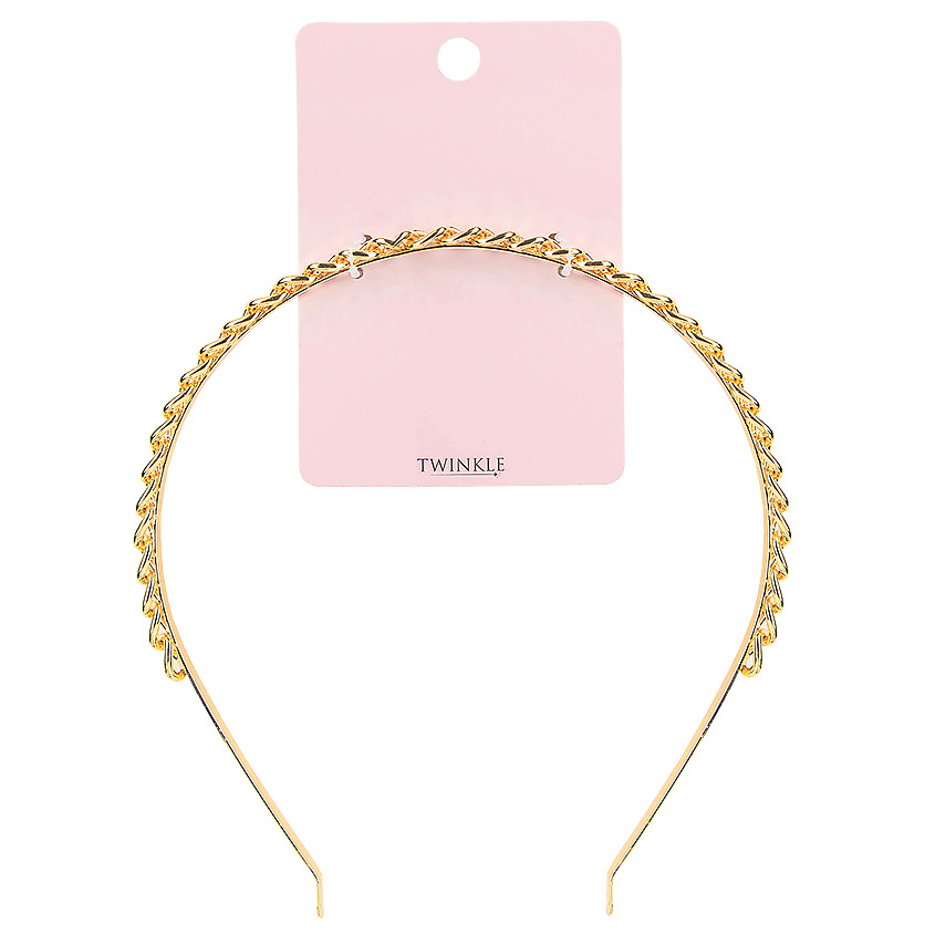 Изображение товара TWINKLE Ободок для волос GOLDEN CHAIN, 1 шт.