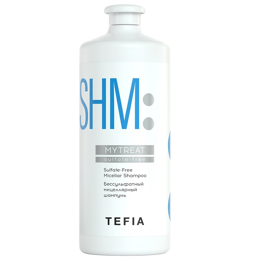 Изображение товара TEFIA Бессульфатный мицеллярный шампунь, MYTREAT, 1000 мл