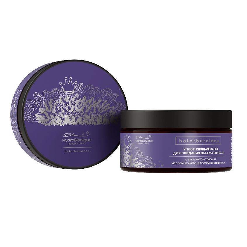Изображение товара Маска для волос HYDROBIONIQUE BY DOCTOR OCEAN с трепангом 200 мл для всех типов поврежденных окраше